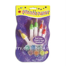 2-color 2ML finger paint /conforms to ASTM D4236, EN71-7, blister packing